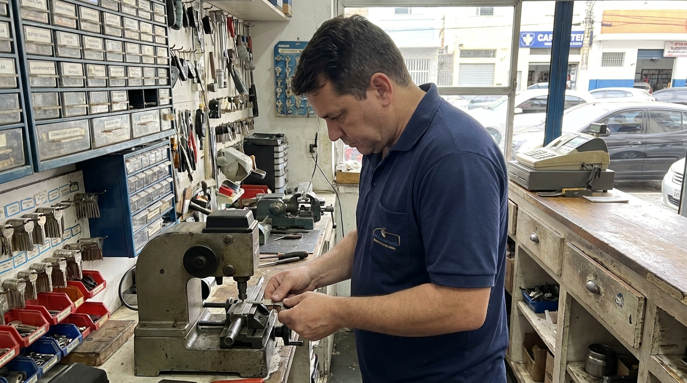 Confecção de Chave Automotiva profissional em Brasília‑DF