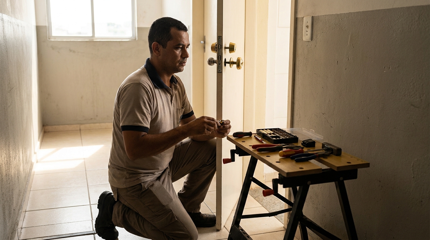 Troca de Segredo Residencial profissional em Brasília‑DF